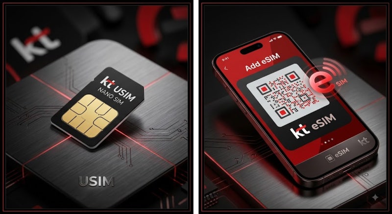 eSIM vs uSIM 차이점 완벽 정리! 스마트폰 변경할 때 유심, 어떻게 바꿀까? (평택 KT 대리점)