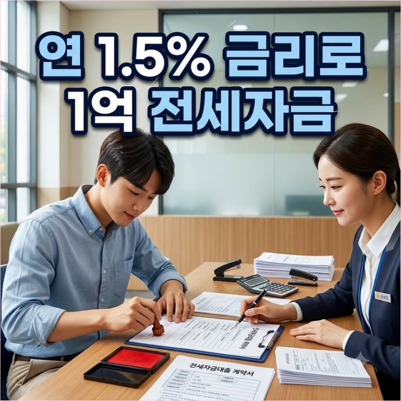 중소기업 취업청년 전세대출 조건 신청방법 34세 무주택 청년 연 1.5% 수월하게 승인