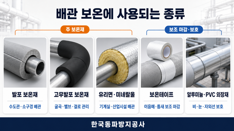 배관보온재, 언제 교체해야 할까?