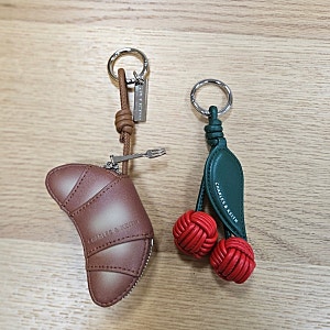 찰스앤키스 키링 크루아상,체리참 내 돈 내 산 후기