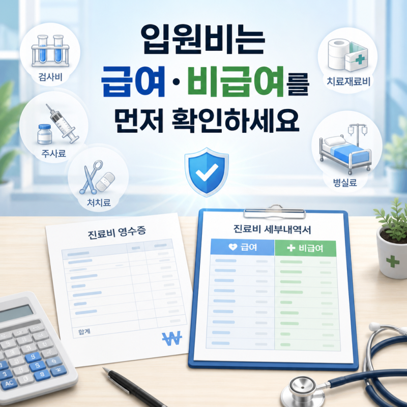 실손보험 입원비 얼마나 받을 수 있을까? 입원 전 꼭 확인해야 할 것