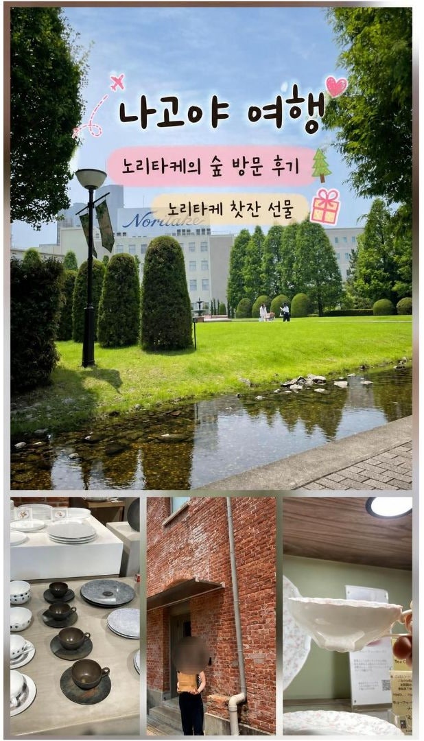 노리타케의 숲 나고야 여행 : 너무 예쁜 노리타케 찻잔 선물 받았어요 + 가격 정보