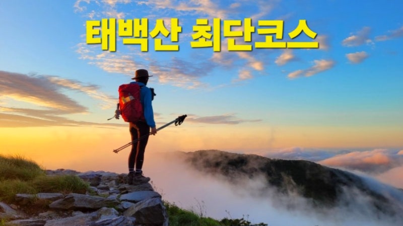 태백 여행 태백산 등산코스 최단코스 주차 구간별 정보