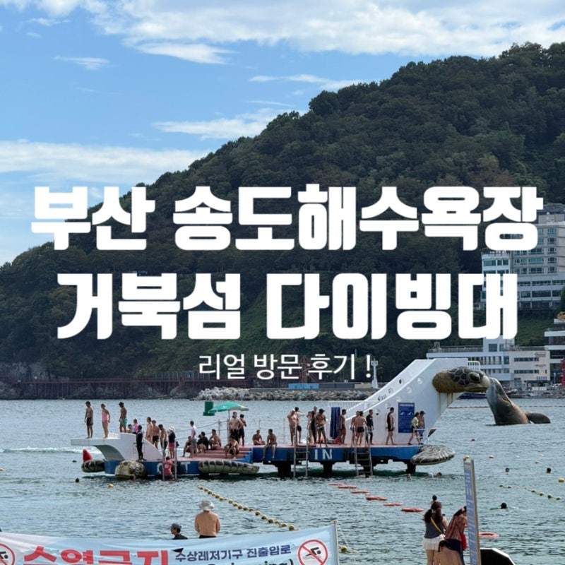 부산 송도 해수욕장 거북섬 다이빙대 방문 후기, 주차 꿀팁