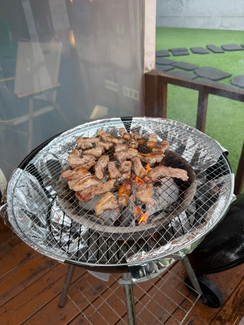 양주맛집 캠핑고by바베큐팩토리｜장흥계곡 마장호수 근처 캠핑 바베큐 맛집
