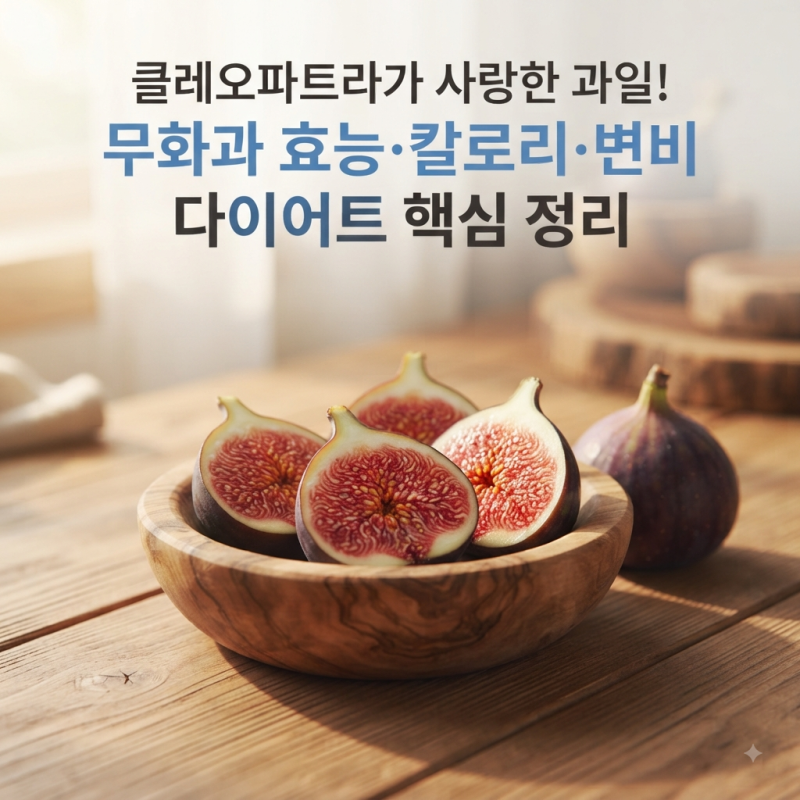 달콤한 무화과 효능 부작용 칼로리 변비 다이어트 효과