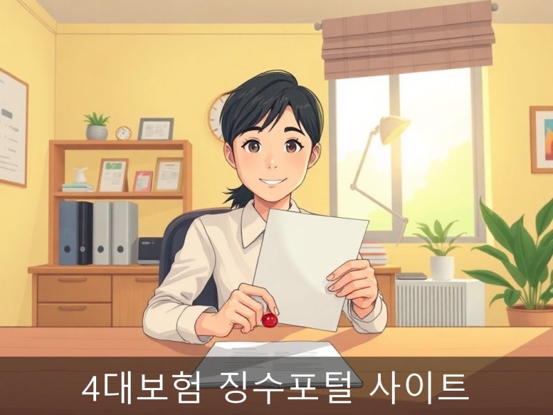 4대보험 징수포털 사이트 납부 방법 고객 센터 총정리