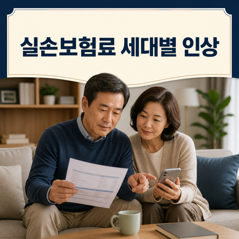 실손보험료 인상 이유, 세대별로 다른 갱신 구조부터 확인