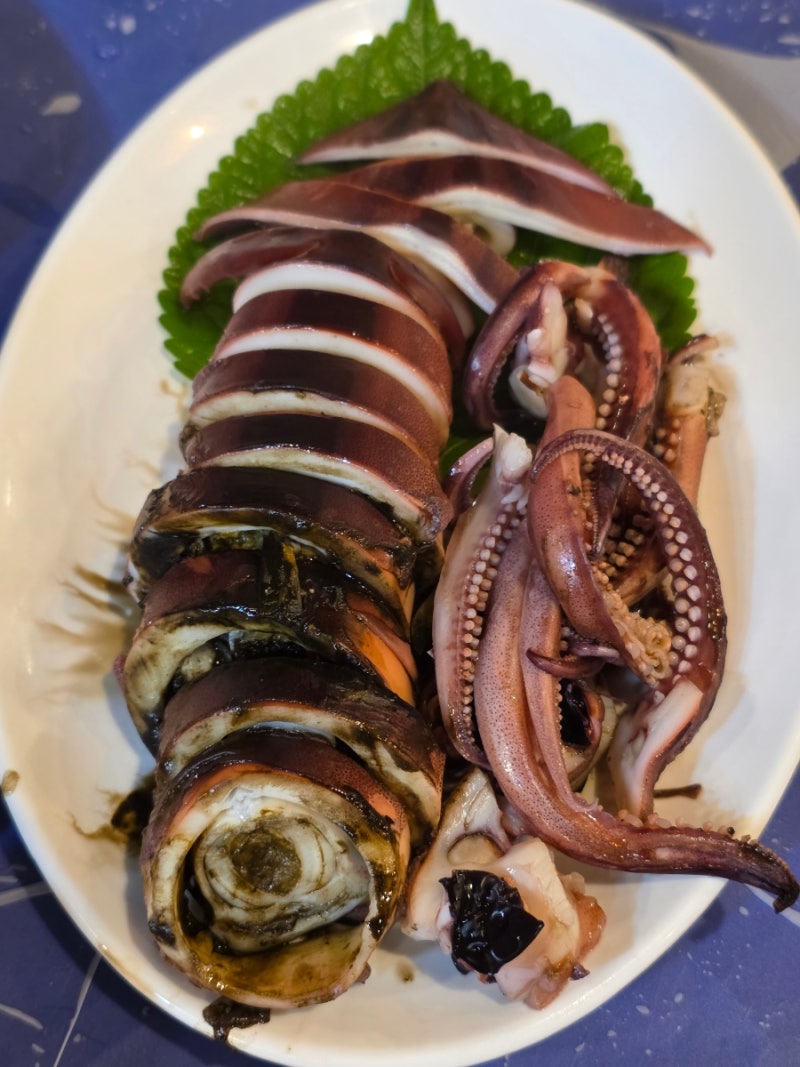 [해바라기 포장마차] 속초 영랑동 포장마차 거리 맛집 분위기 좋은 포장마차 오징어통찜 추....