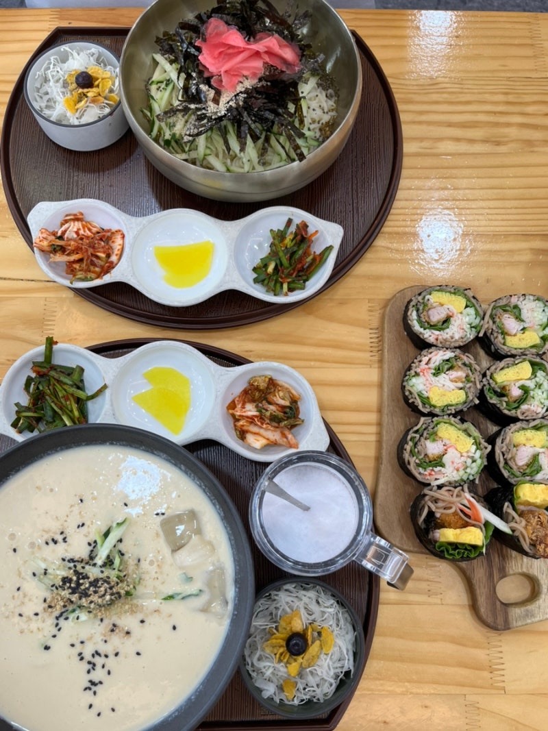 포항 양덕동 장성동 칼국수 점심 맛집 칼국수일번지