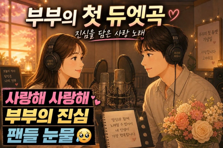 <b>은가은 박현호 부부</b> 듀엣곡 ‘사랑해 사랑해’ 화제…결혼 후 음악....