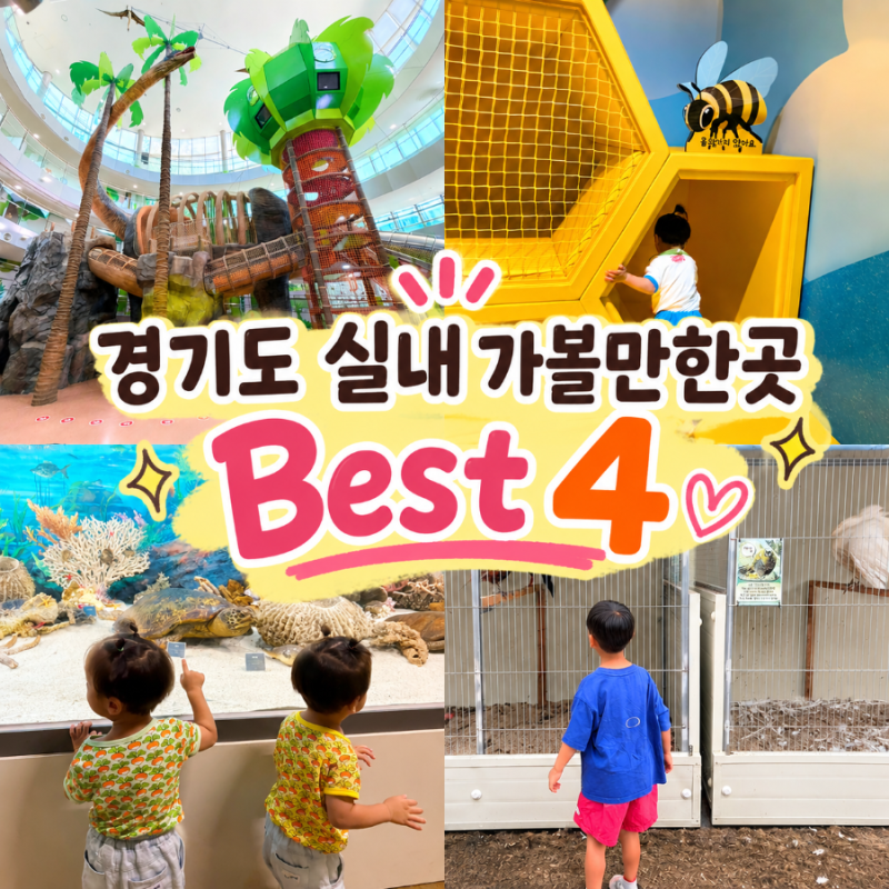Top 4 Indoor Attractions for Kids in Gyeonggi Province: Recommended Day Trips in Northern Gyeonggi for Weekends