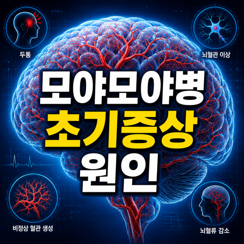 모야모야병 초기증상과 원인
