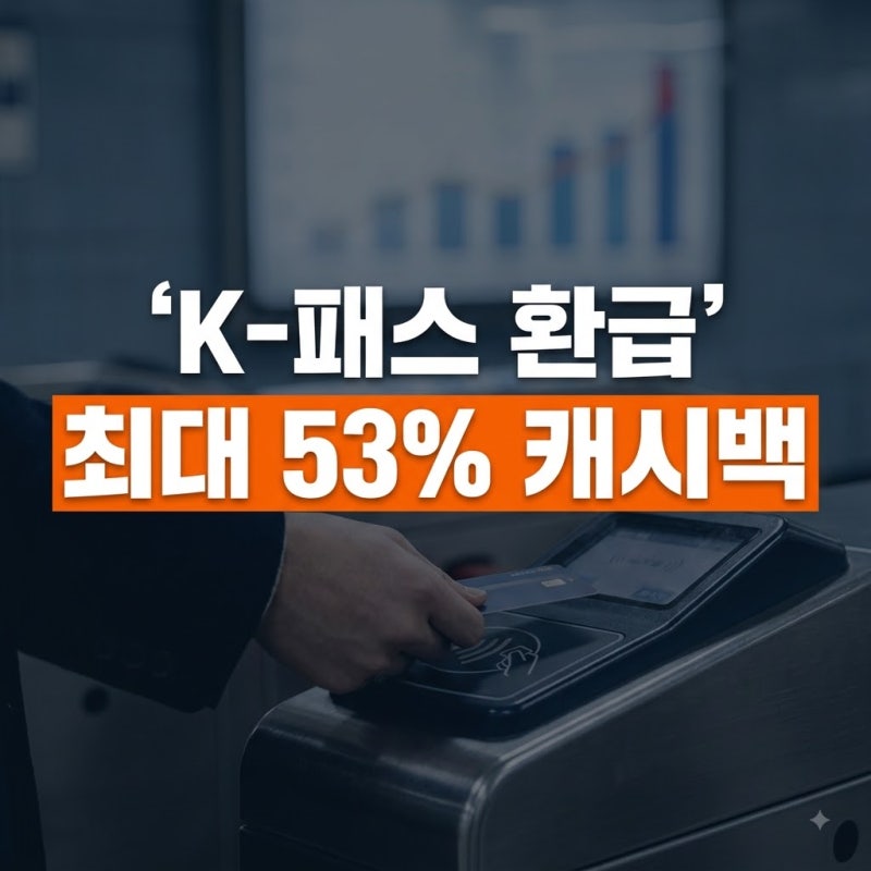 2026 알뜰교통카드 K-패스 환급 기준 및 대중교통비 최대 53% 돌려받는 신청방법