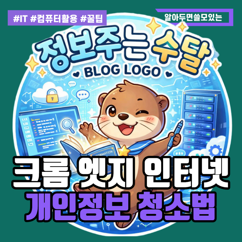 브라우저 자동완성 기록 및 개인정보 깔끔하게 청소하는 방법 총정리 (크롬 주소창 개별 삭....