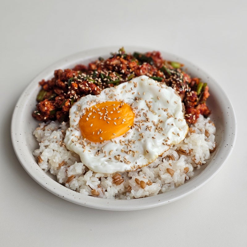 제육덮밥 레시피 초간단 제육볶음 양념 만들기 돼지고기 다짐육 요리