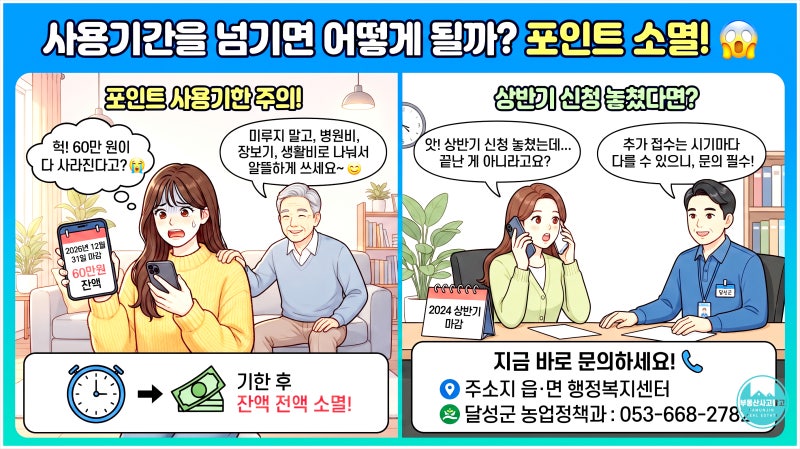 2026 달성군 농민수당 자격·지급일·사용처·사용기간