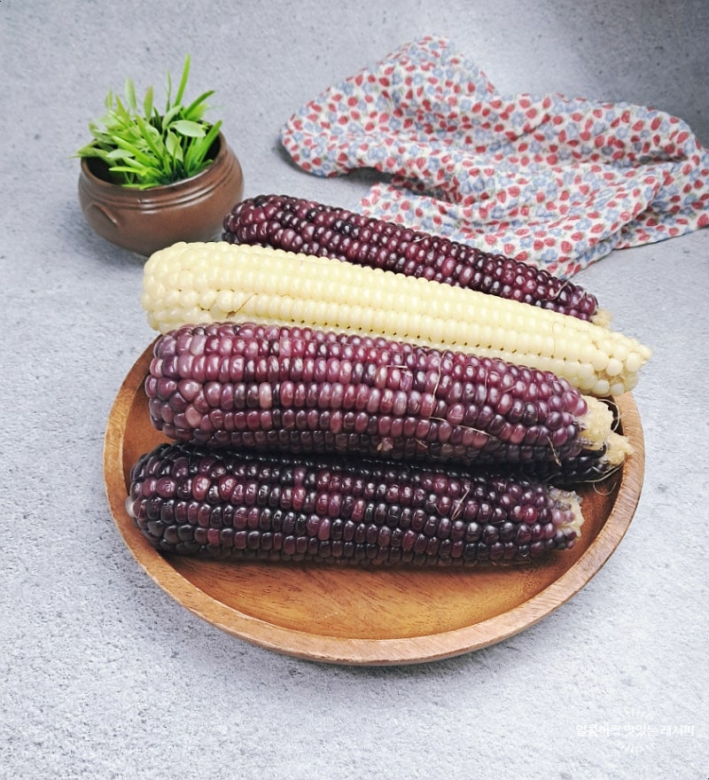 찰옥수수 삶는법 냄비에 삶는 시간 옥수수 1개 칼로리