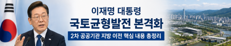 2차 <b>공공기관 지방 이전</b> 핵심은?