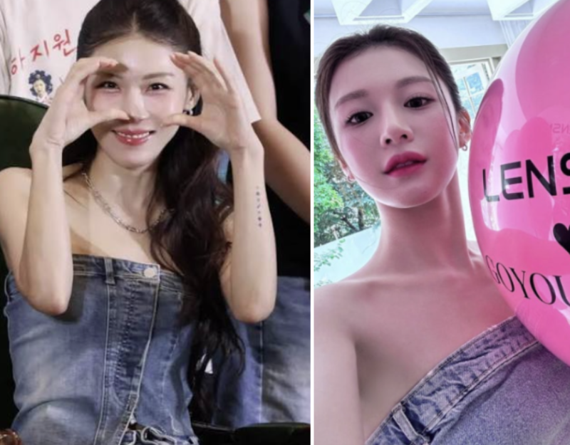 하지원 고윤정 자라 데님 탑 명품인 줄 알았는데 4만 원대? 나이 잊은 청청패션 대결