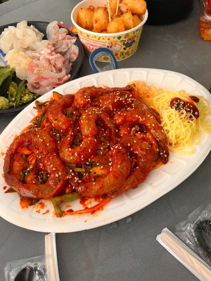 부산 광안리 포장마차 | 광안비치파크X사철야장, 광안대교가 보이는 핫플술집 다양한 안주맛....
