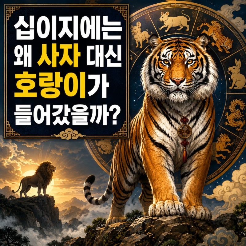 십이지에는 왜 사자 대신 호랑이가 들어갔을까?