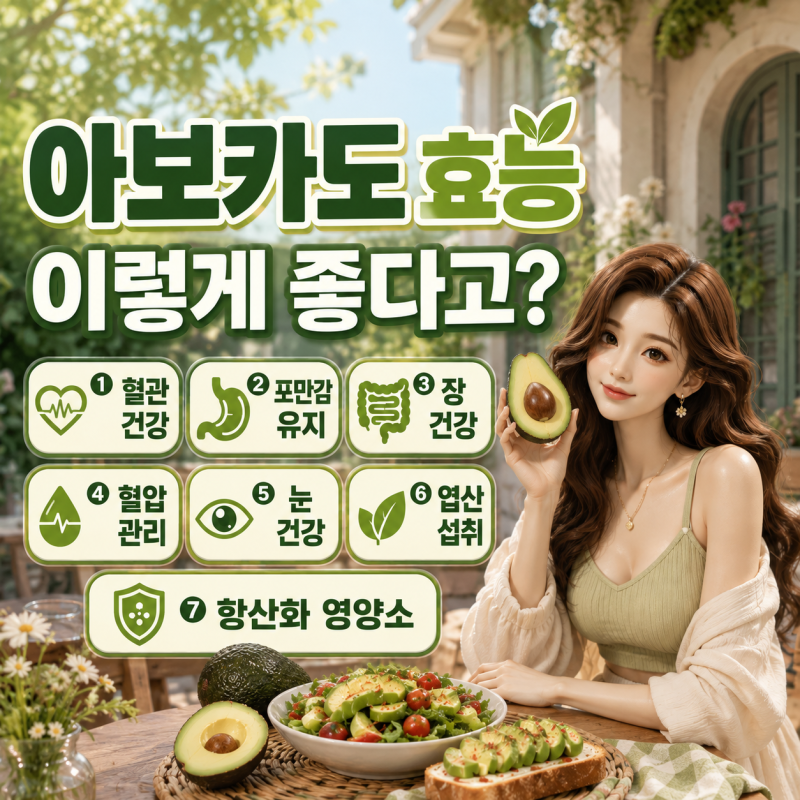 아보카도 효능, 매일 먹어도 될까? 의외로 높은 칼로리와 하루 섭취량