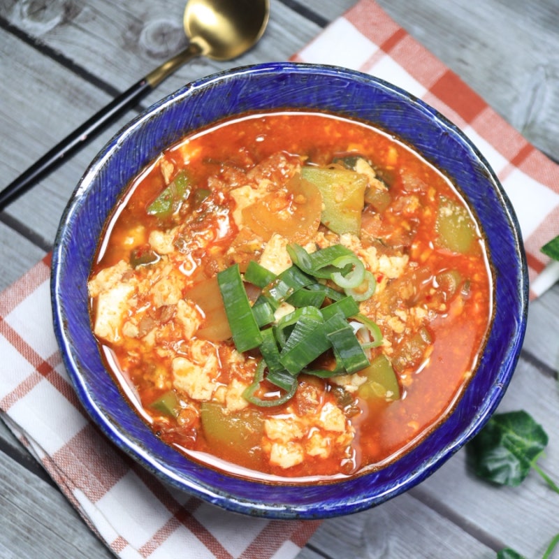 류수영 순두부찌개 레시피 양념 재료 간단순두부찌개 끓이는법 편스토랑 스팸순두부찌개 요....