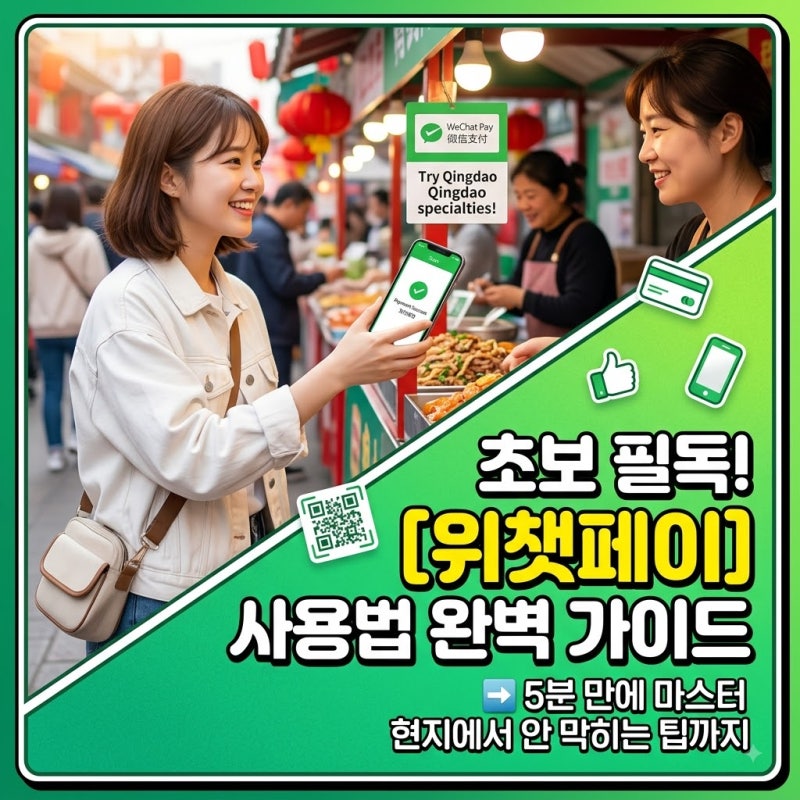 [초보자용] 중국 위챗페이(WeChat Pay) 사용법 완벽 가이드