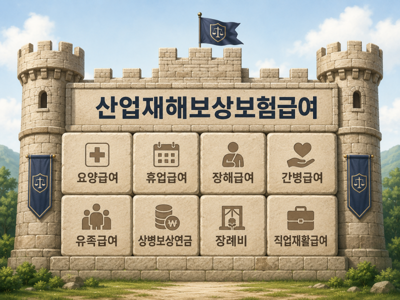 산업재해보상보험급여의 종류