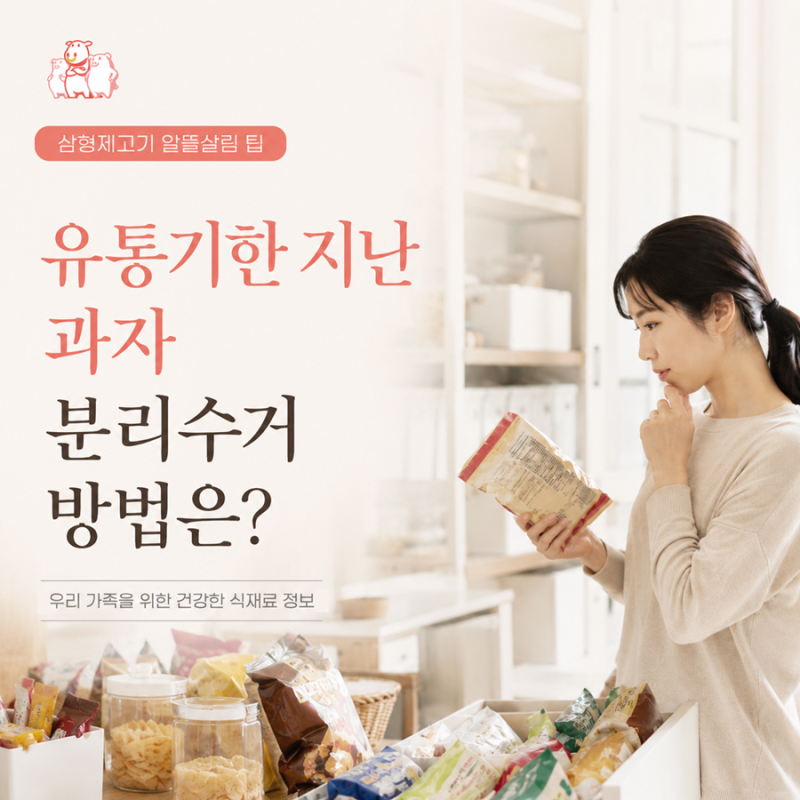 유통기한 지난 과자 먹어도 될까? 버리는 방법과 분리수거까지