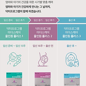 임신/출산 영양제 추천 : 차병원 닥터프로그램 마더스케어 올인원 플러스