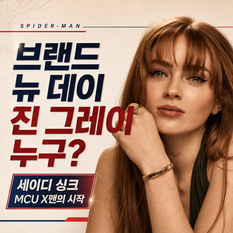 브랜드 뉴 데이에서 처음 본 진 그레이 누구?｜세이디 싱크가 MCU X맨의 시작이었다