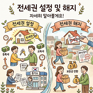 "전세권 설정 등기 방법 해지" 자세히 알아볼게요!