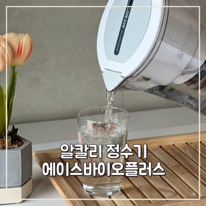 알칼리 정수기 에이스바이오플러스 휴대용 간이 정수기,물에 예민한 제가 직접 써봤어요｜....