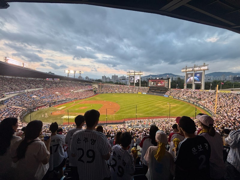 잠실야구장 직관 후기｜주차 꿀팁 엠디엠타워에 주차하고 다녀왔어요(LG vs SSG) 아이랑