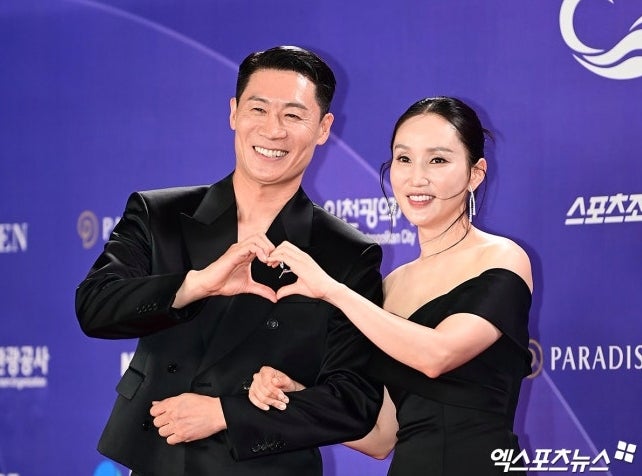 "진선규가 3명" 붕어빵 아들딸과 박보경 야구장 포착