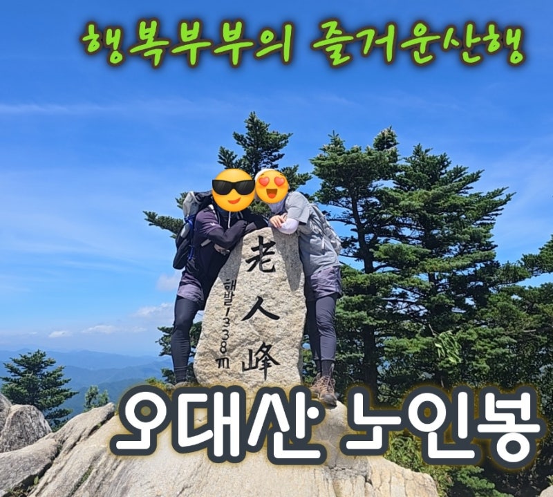 [오대산 노인봉 최단코스] 등산 계곡 바다까지 알차게 보낸 하루