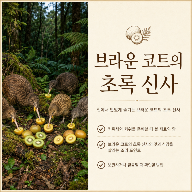 맛있는 키위 고르는 법, 딱딱한 키위도 후숙해 먹는 기준