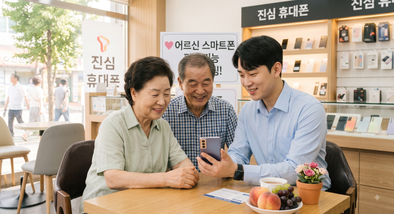 부모님 스마트폰 글씨 크기 키우기부터 돋보기 설정까지! 어르신 유용한 갤럭시 기능 총정리