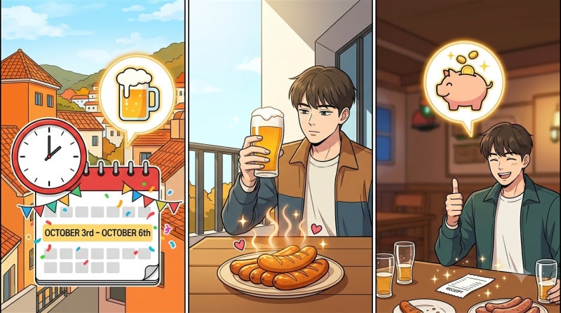 2026 남해 독일마을 맥주축제 기간 및 수제맥주 소세지 펍 TOP 4