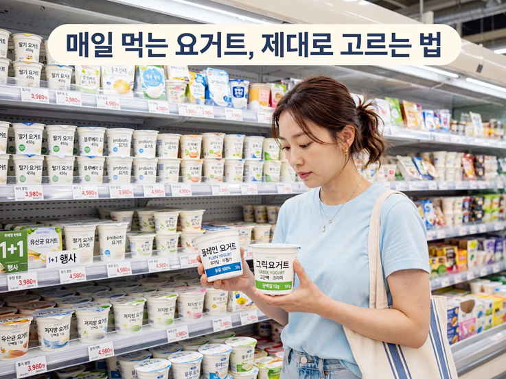 같은 요거트인데 왜 다를까? 단백질·칼슘·당류 비교해보니 제대로 고르는 법