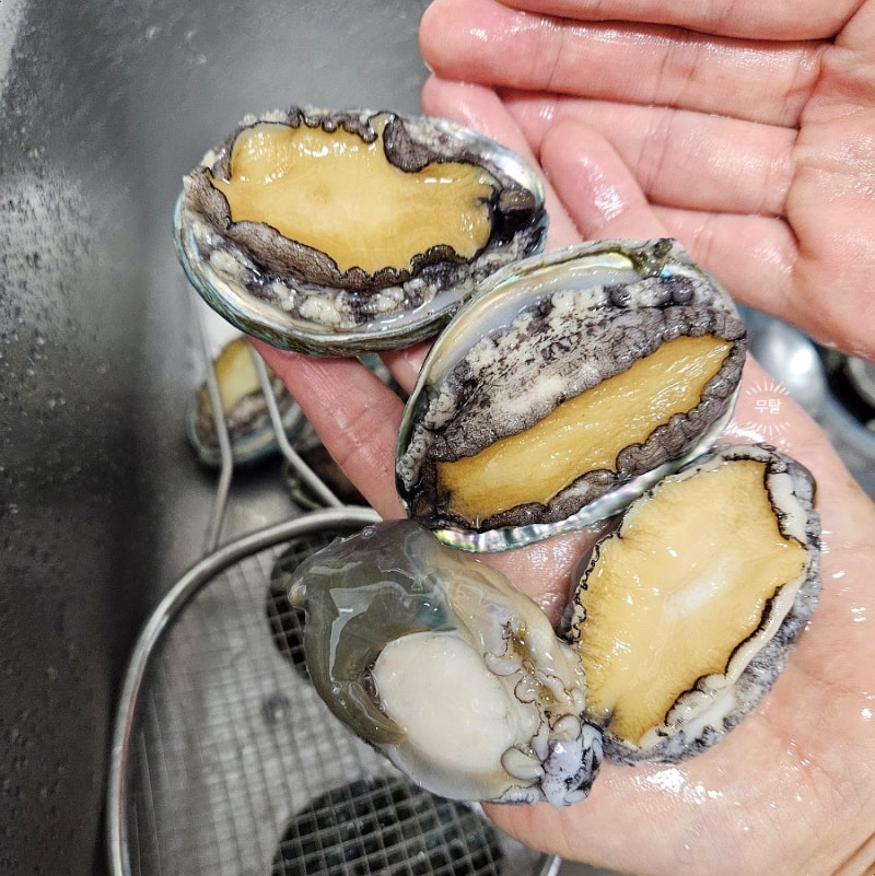 전복 손질법 비린내 없이 씻는 법 버터구이 전복 이빨 제거 칼집 팁까지