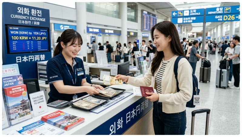 일본여행 환전 타이밍, 환율 그래프에서 이것부터 확인해보세요