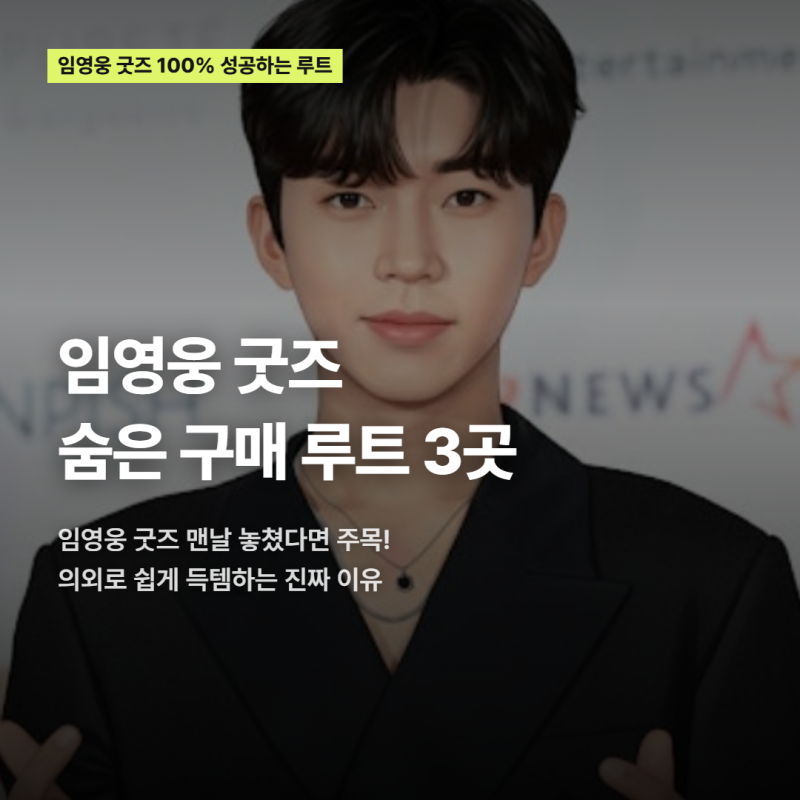 "11번가만 새로고침 하셨나요?" 뒤늦게 알려진 임영웅 굿즈 숨은 구매 루트 3곳