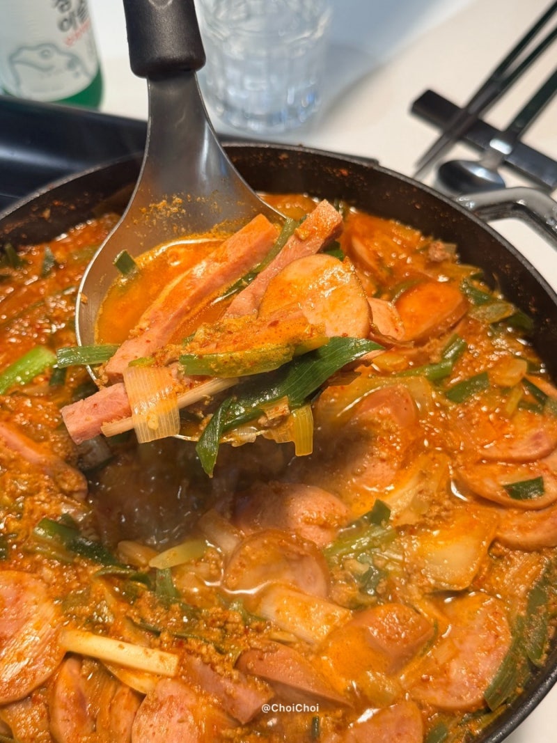 수원 인계동 부대찌개 맛집 이나경송탄부대찌개 포장 후기