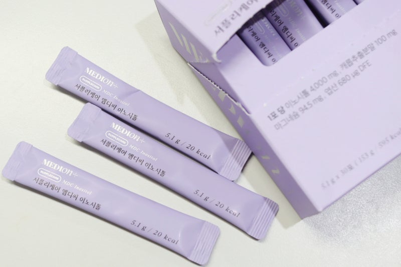 메디온 서플리케어 이노시톨 후기｜40:1 나경이노시톨 4000mg 직접 먹어본 후기