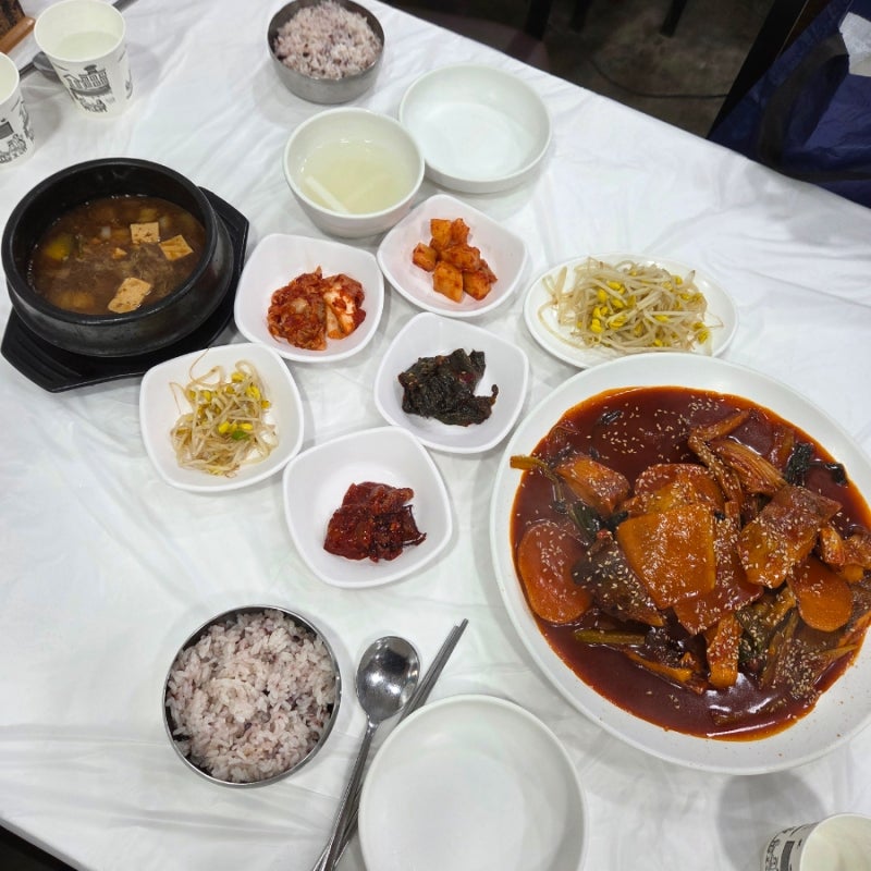 속초 생선조림 맛집 태경생선구이 본점(모듬생선조림)