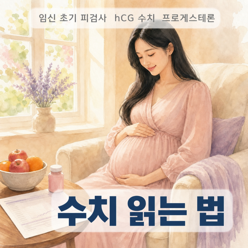임신 초기 hCG 수치 절대 혼자 해석하지 마세요｜48시간 더블링 + 프로게스테론 10 이하 대처법