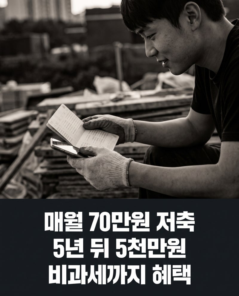청년도약계좌 조건 및 신청 기간 총정리 (매달 70만 원 넣고 5,000만 원 목돈 만드는 실전 가입 ....